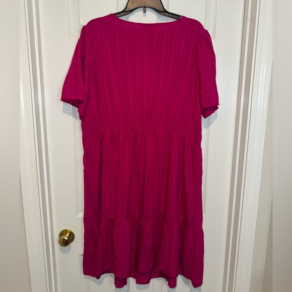Knox Rose Pink Flutter Sleeve Sundress. Size XXL. NWT - Picture 2 of 4